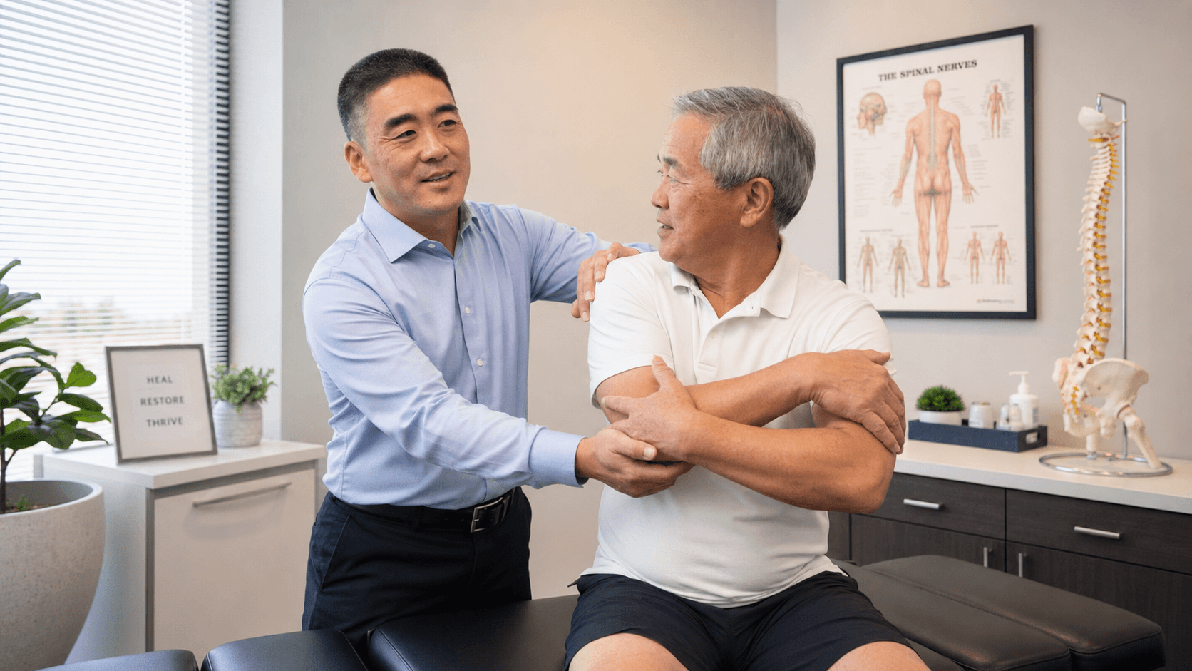 Ikeda Chiropractic clinic interior for therapeutic modalities in Torrance CA