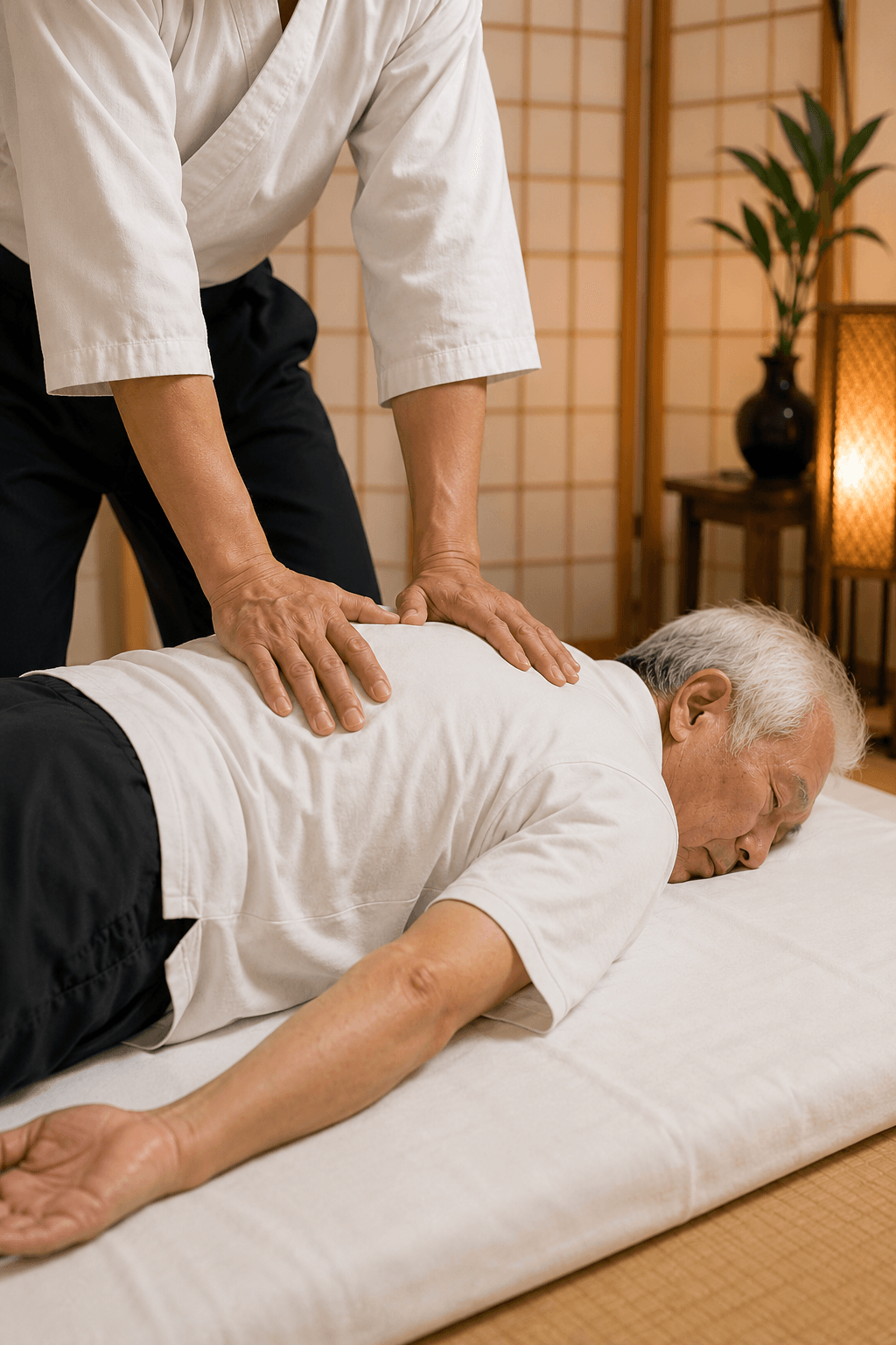 Shiatsu Therapy Torrance CA with Hide at Ikeda Chiropractic