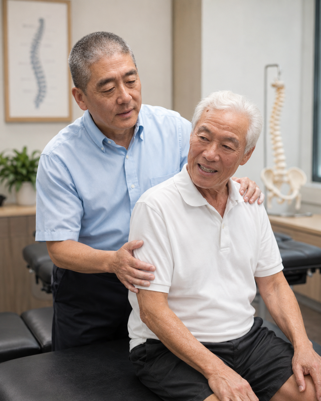Ikeda Chiropractic treatment room in Torrance CA