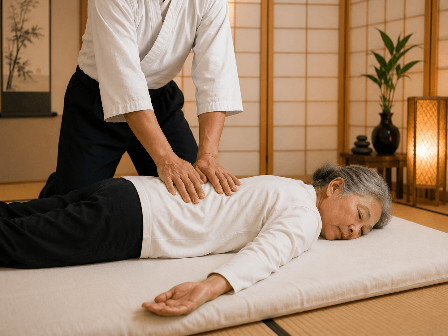 Ikeda Chiropractic clinic interior for shiatsu therapy in Torrance CA