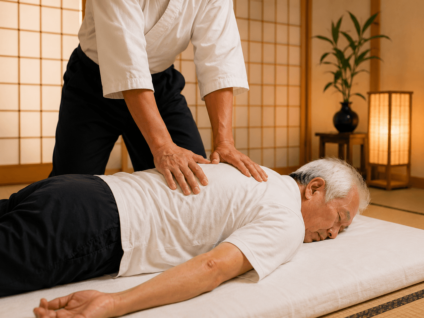 Shiatsu therapy table at Ikeda Chiropractic in Torrance CA