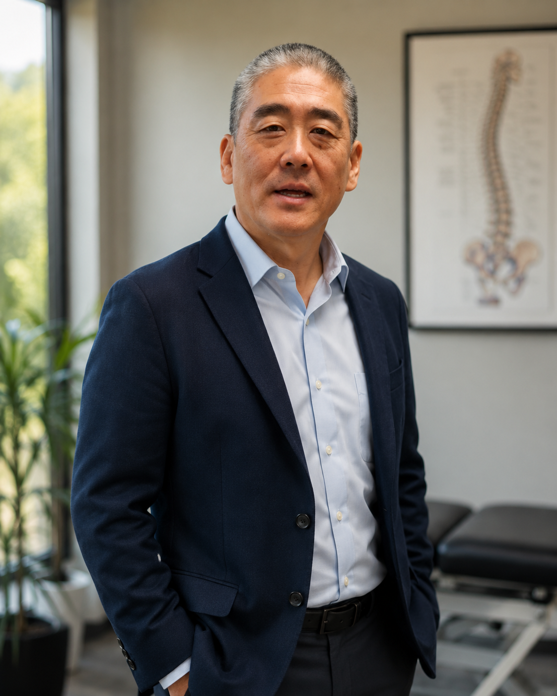 Dr. Cliff K. Ikeda providing chiropractic care in Torrance CA