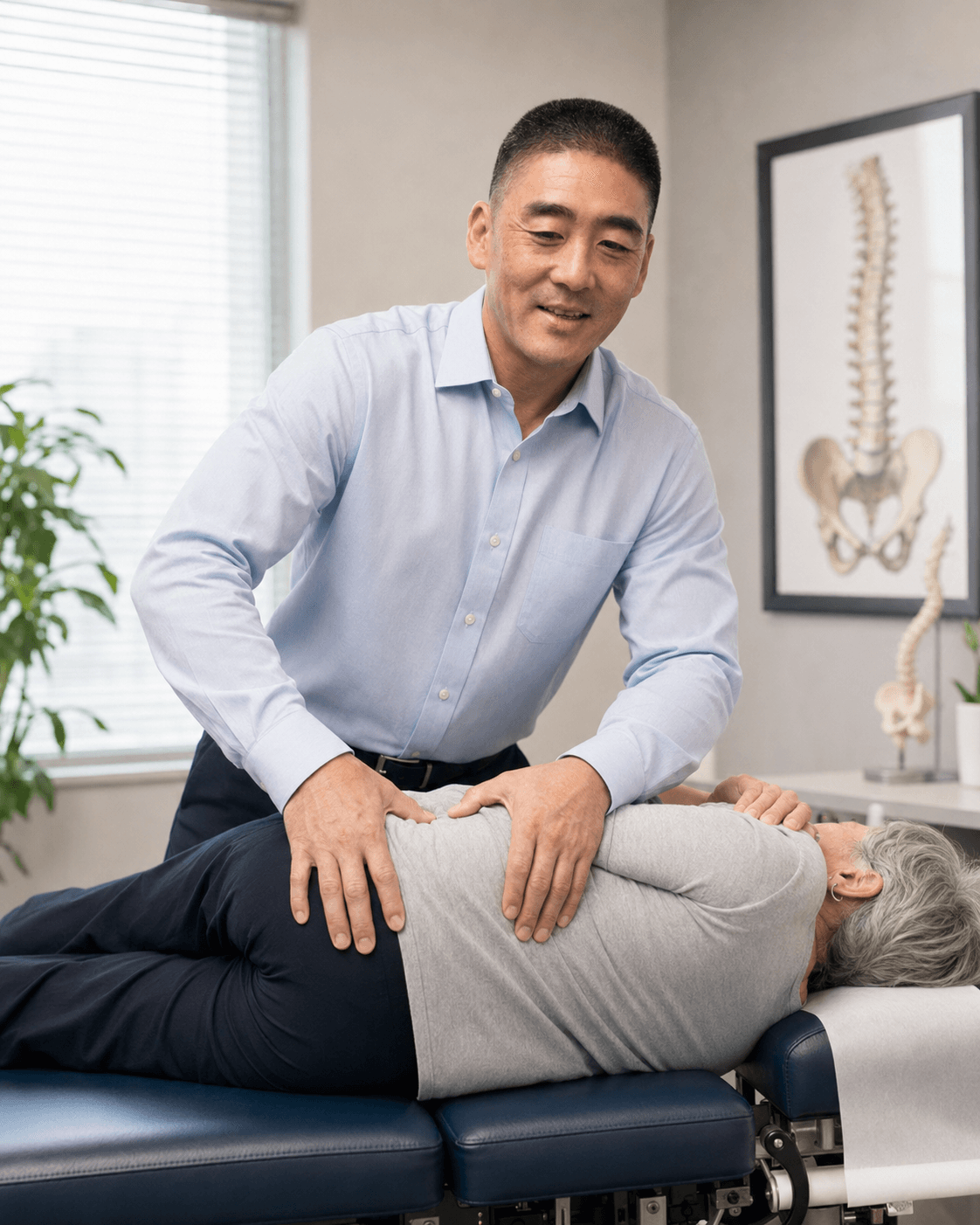 Treatment room for Chiropractic Services in Torrance CA at Ikeda Chiropractic