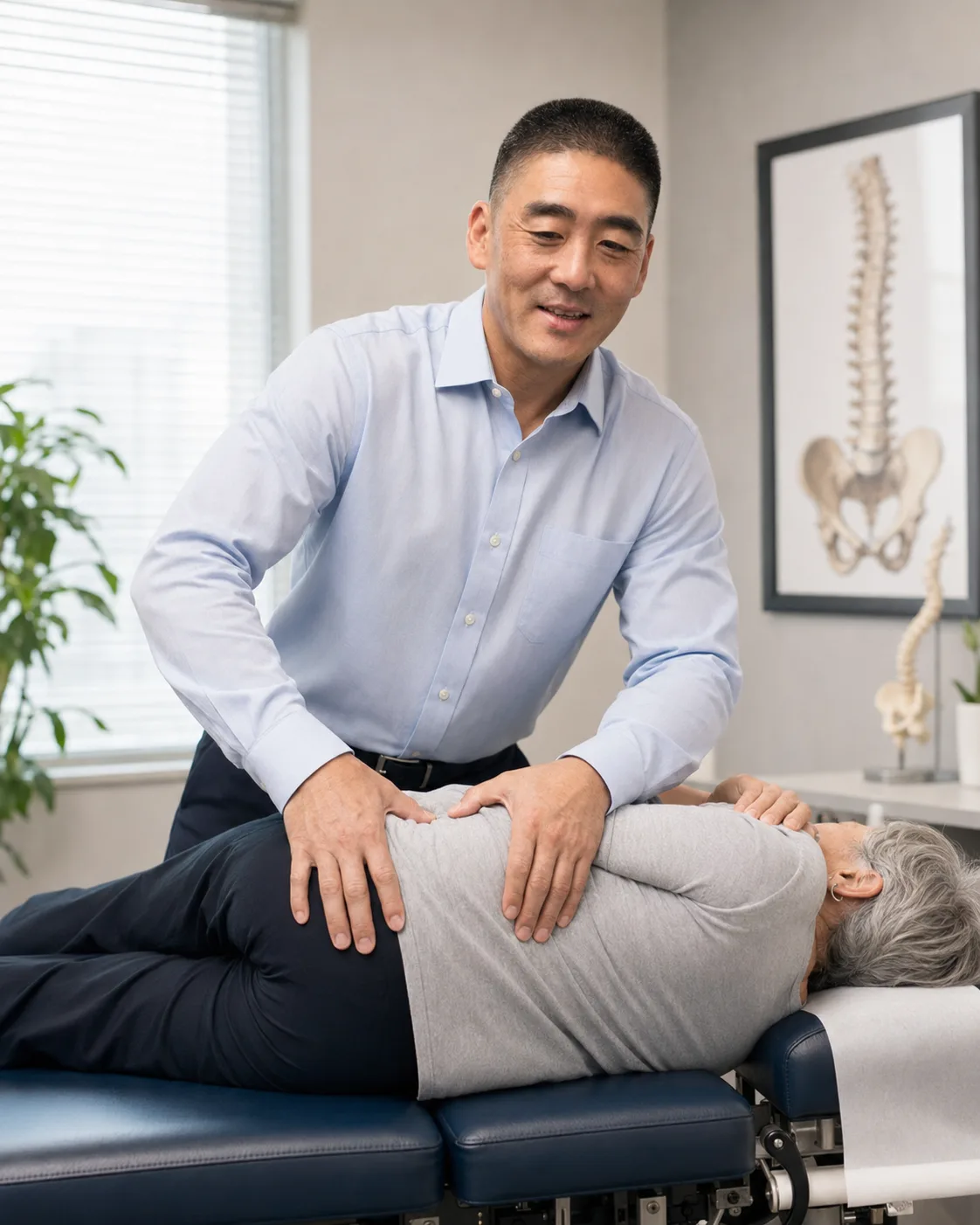 Treatment room for Chiropractic Services in Torrance CA at Ikeda Chiropractic