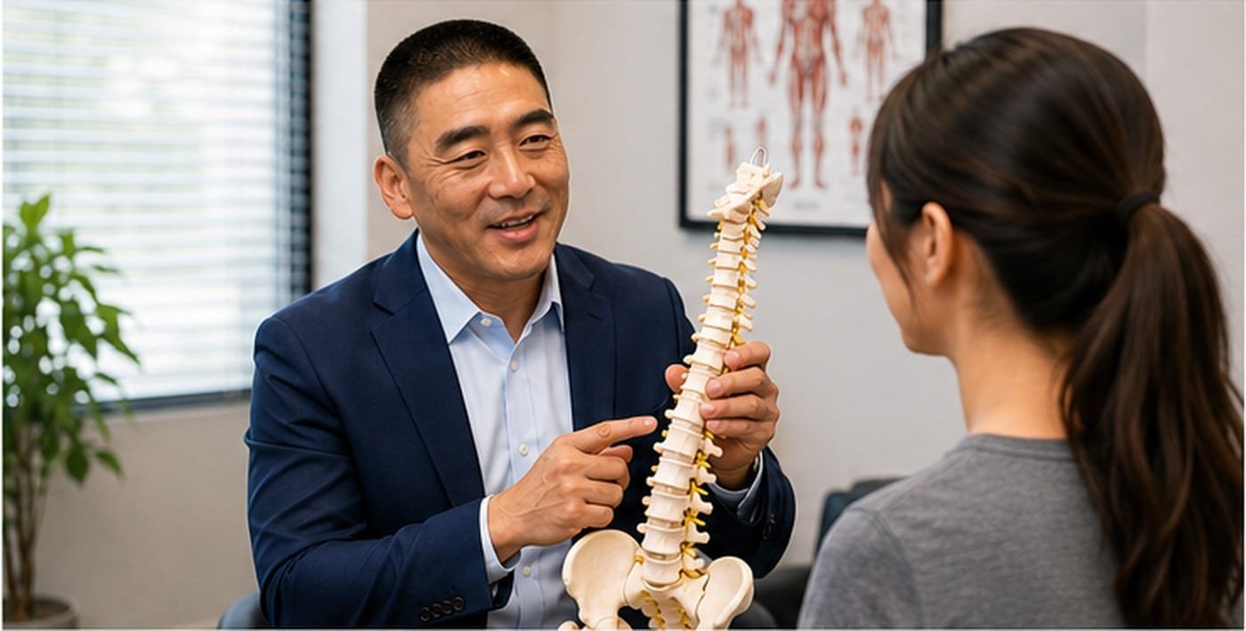 Chiropractic evaluation at Ikeda Chiropractic in Torrance CA