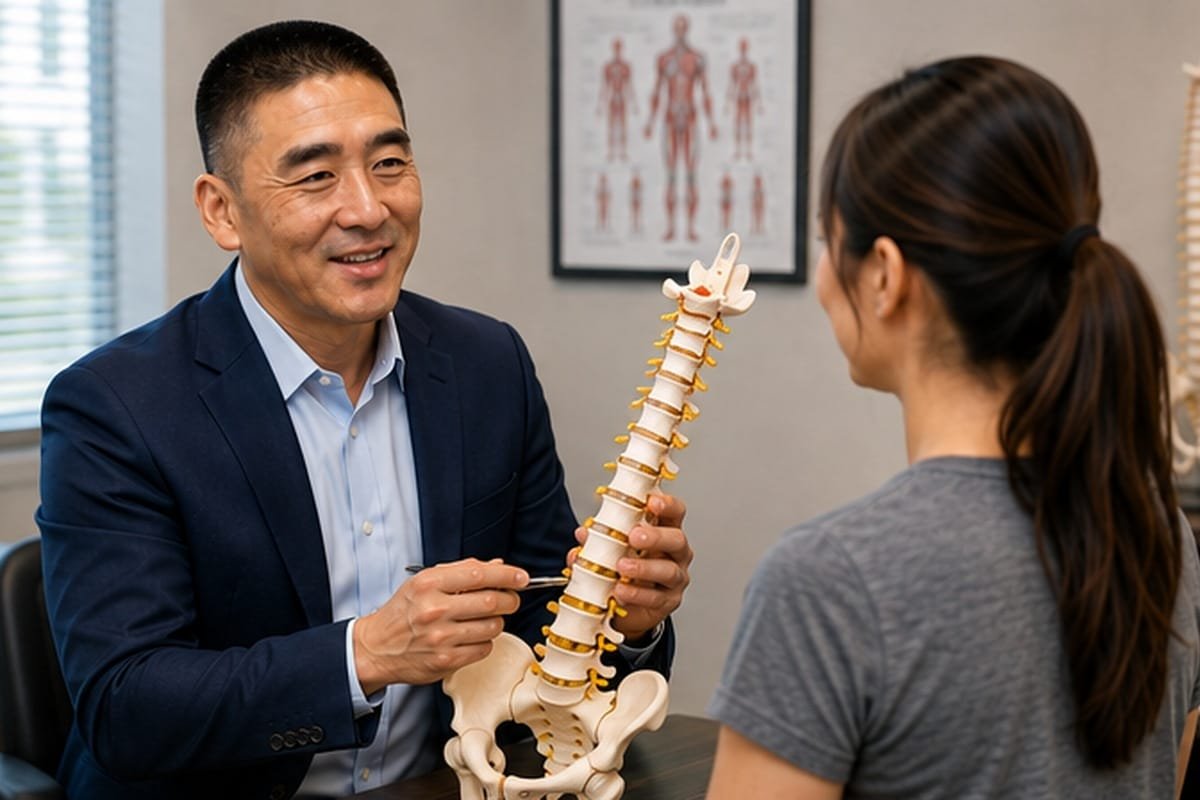 Joint mobilization evaluation at Ikeda Chiropractic in Torrance CA