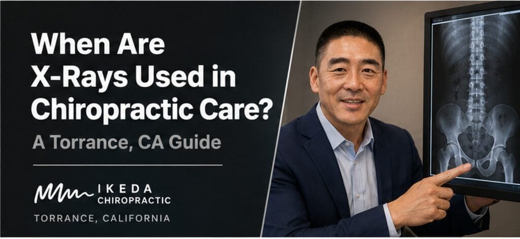 Chiropractic X-ray consultation at Ikeda Chiropractic in Torrance CA