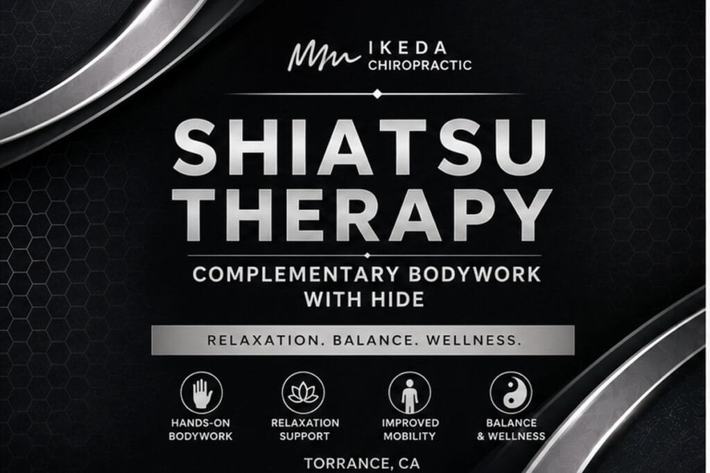 Shiatsu Therapy in Torrance CA | Ikeda Chiropractic